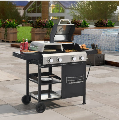 "2-in-1 Grill & Griddle Combo — The Ultimate Outdoor Cooking Surface"