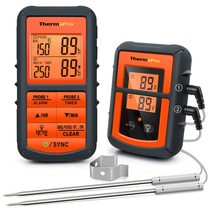 "ThermoPro Wireless Meat Thermometer — 500FT Range"