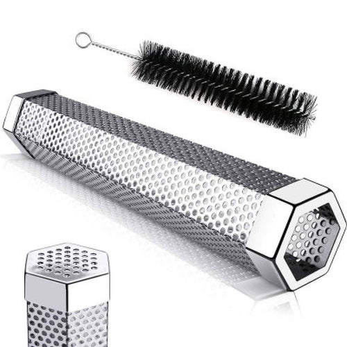 Stainless Steel Smoker for Charcoal Barbecue Storage